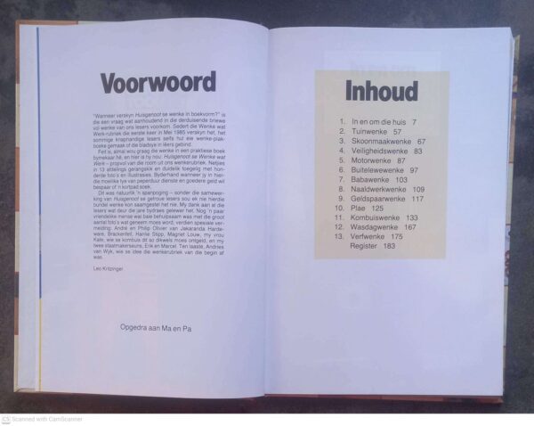 Huisgenoot wenke wat werk5 Huisgenoot Wenke Wat Werk — Leo Kritzinger secondhand book