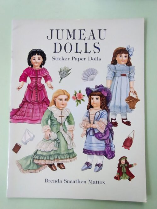 Juneau Dolls Sticker Paper Dolls (1998) – Brenda Sneathen Mattox secondhand book