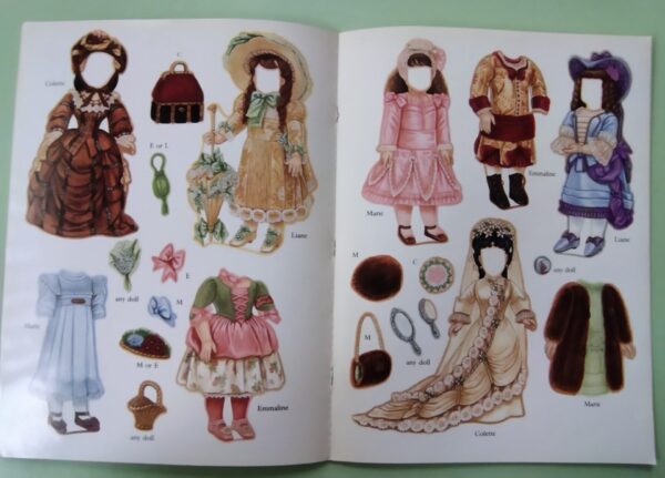 Juneau Dolls Sticker Paper Dolls (1998) – Brenda Sneathen Mattox secondhand book