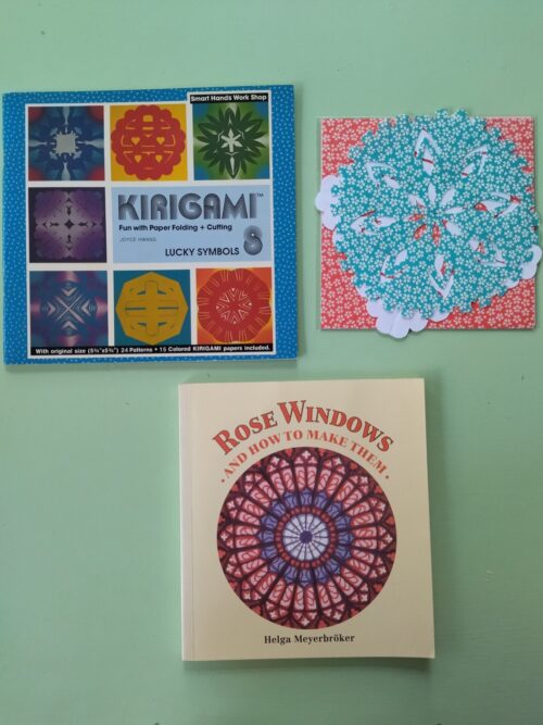 IMG_20250905_174652 Kirigami – Joyce Hwang | Rose Windows – Helga Meyerbroker (Bundle) secondhand book