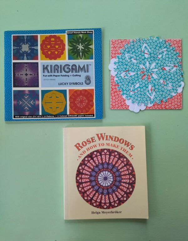 Kirigami – Joyce Hwang | Rose Windows – Helga Meyerbroker (Bundle) secondhand book