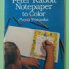 Peter Rabbit Notepaper To Color – Anna Pomaska secondhand book