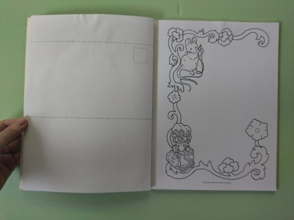 Peter Rabbit Notepaper To Color – Anna Pomaska secondhand book