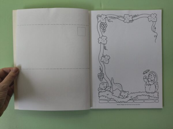 Peter Rabbit Notepaper To Color – Anna Pomaska secondhand book