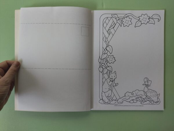 Peter Rabbit Notepaper To Color – Anna Pomaska secondhand book