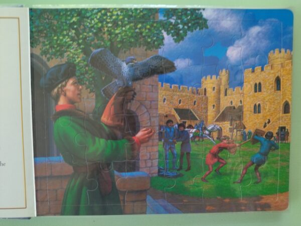 Knights And Castles Jigsaw Book – Anne Sharp secondhand book