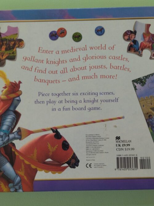 Knights And Castles Jigsaw Book – Anne Sharp secondhand book
