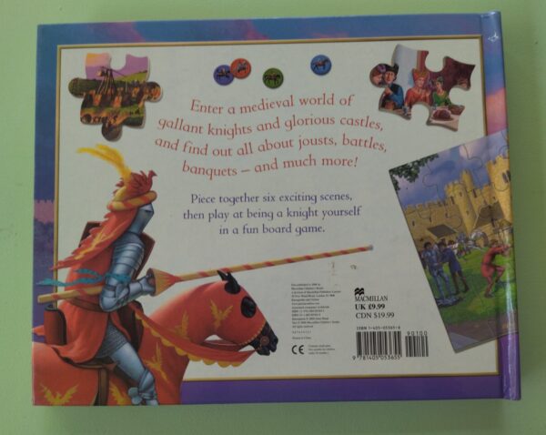 Knights And Castles Jigsaw Book – Anne Sharp secondhand book