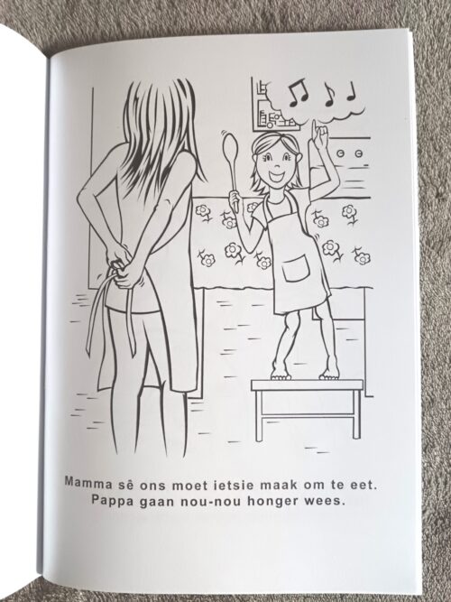 ‘n Dag Op Die Kleinhoewe Storie- en Inkleurboek – Magdél Röhm secondhand book