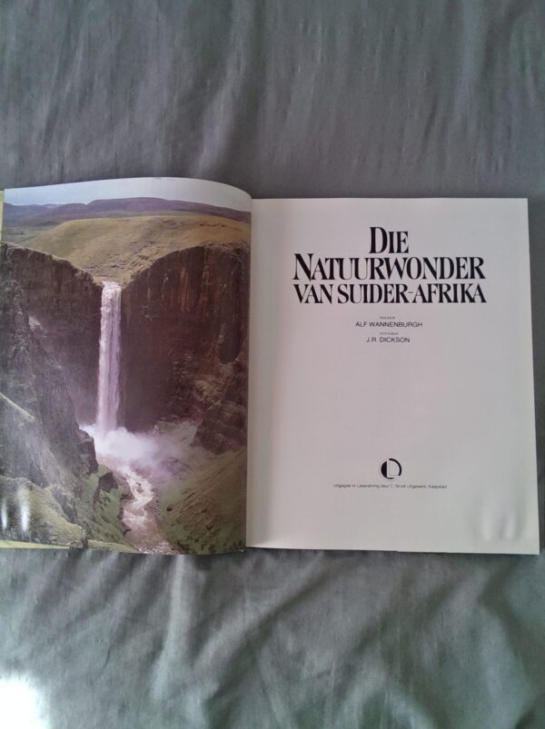 Die Natuurwonder Van Suider- Afrika – Alf Wannenburgh secondhand book