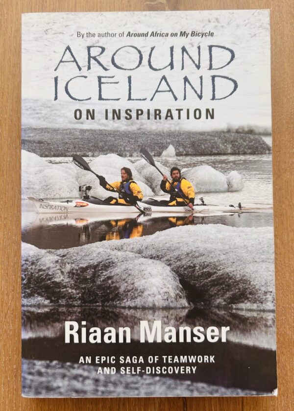 Around Iceland On Inspiration – Riaan Manser secondhand book
