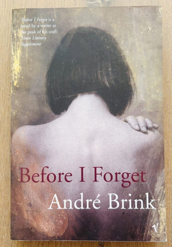 Before I Forget – André Brink secondhand book