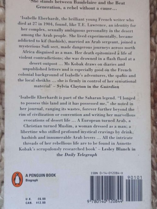 Isabelle: The Life Of Isabelle Eberhardt — Annette Kobak secondhand book