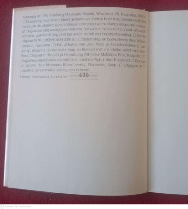 Die Wêreld Van Jansje Wissema – Rykie Van Reenen secondhand book