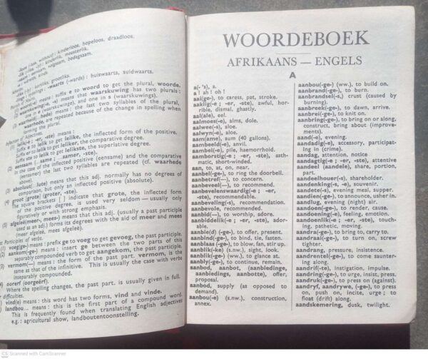 Juta Se Sakwoordeboek / Juta’s Pocket Dictionary secondhand book