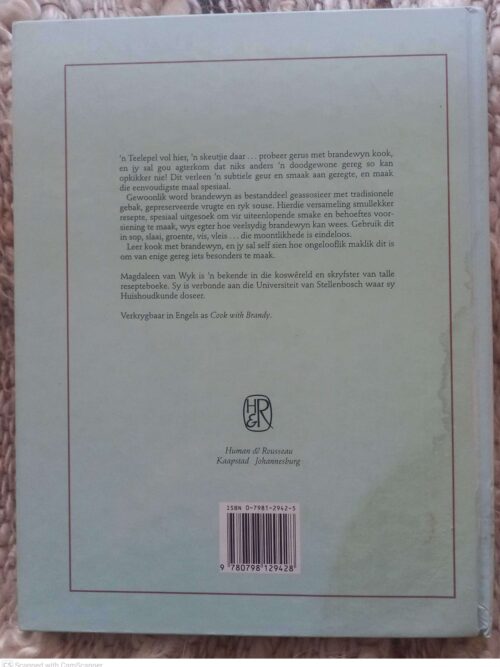 Kook Met Brandewyn — Magdaleen Van Wyk secondhand book
