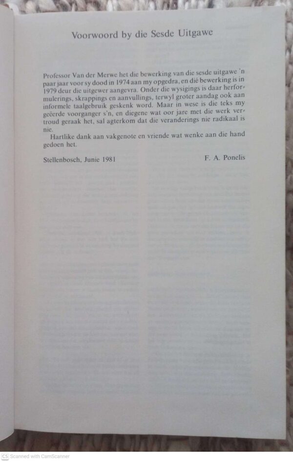 Die Korrekte Woord: Afrikaanse Taalkwessies — H.J.J.M. Van Der Merwe secondhand book