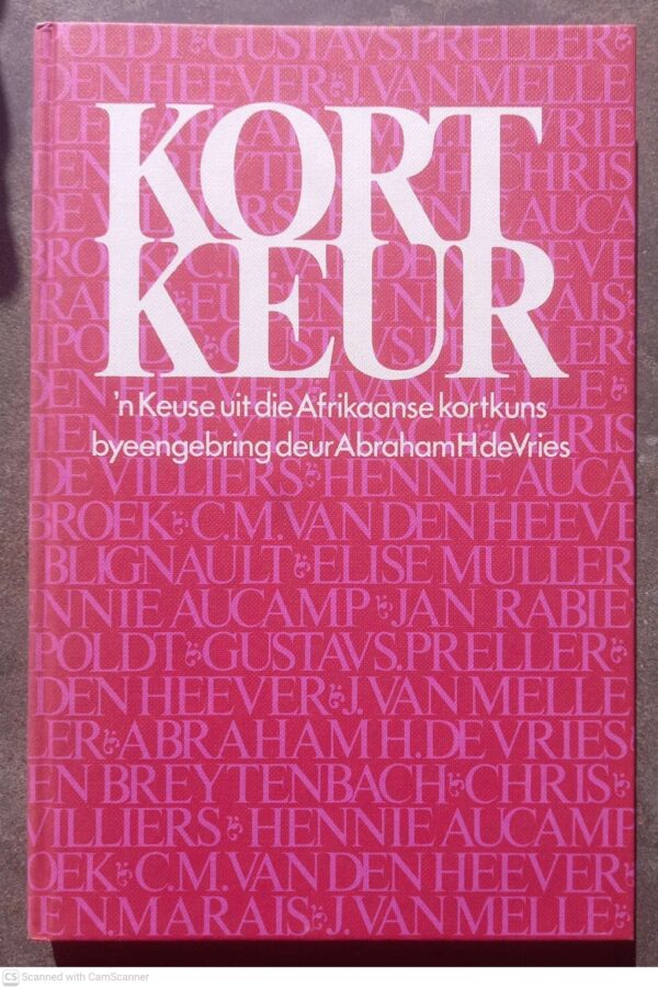 Kort Keur — Abraham H. De Vries secondhand book