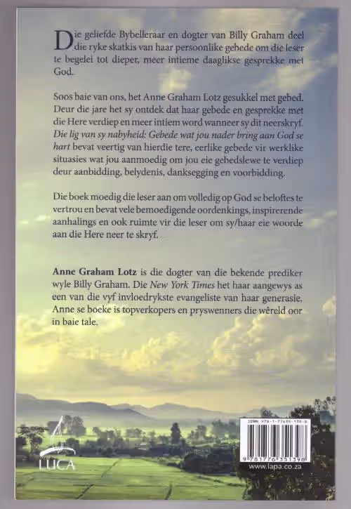 Lig van Sy nabyheid-2 Die Lig Van Sy nabyheid — Anne Graham Lotz secondhand book