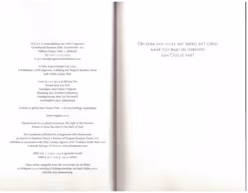 Lig van Sy nabyheid-4 Die Lig Van Sy nabyheid — Anne Graham Lotz secondhand book