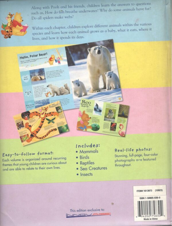 My Very First Encyclopedia With Winnie The Pooh And Friends: Animals – Disney secondhand book