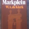 Die Markplein – W. A. De Klerk secondhand book