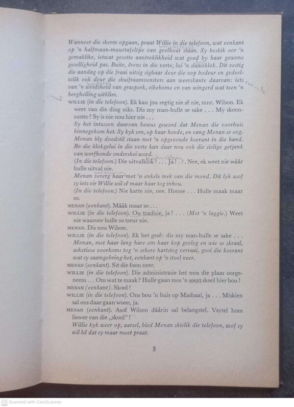 Die Markplein – W. A. De Klerk secondhand book