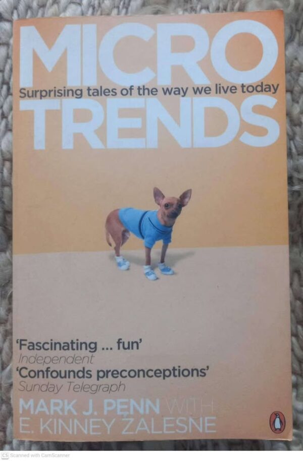 Microtrends: Surprising Tales Of The Way We Live Today– Mark J. Penn, E. Kinney Zalesne secondhand book