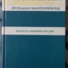 Nasionale Woordeboek — Meyer De Villiers Et Al. secondhand book
