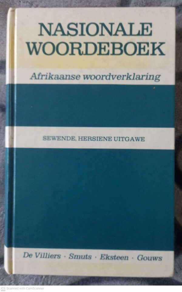 Nasionale Woordeboek — Meyer De Villiers Et Al. secondhand book