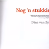 Nog ‘n Stukkie – Dine Van Zyl secondhand book