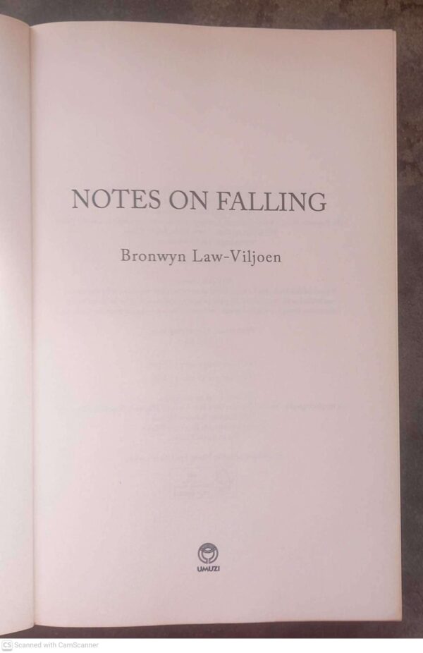 Notes On Falling — Bronwyn Law-Viljoen secondhand book