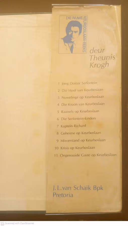 Ongenooide Gaste Op Keurboslaan — Theunis Krogh secondhand book