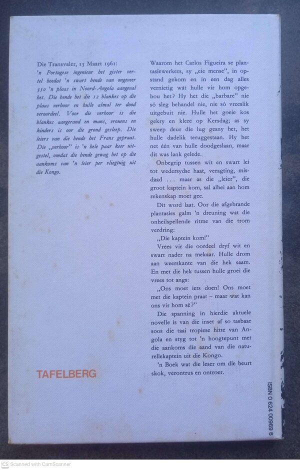 Ons Wag Op Die Kaptein — Elsa Joubert secondhand book