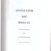 Ontsluier Die Heelal: ‘n Inleiding Tot Sterrekunde — JE Van Zyl secondhand book