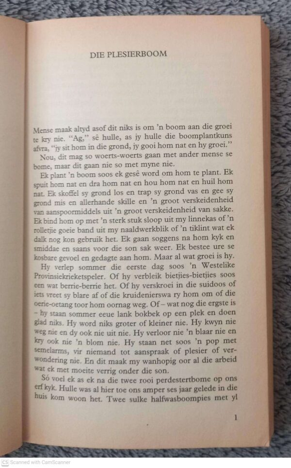 Die Plesierboom — Audrey Blignault secondhand book
