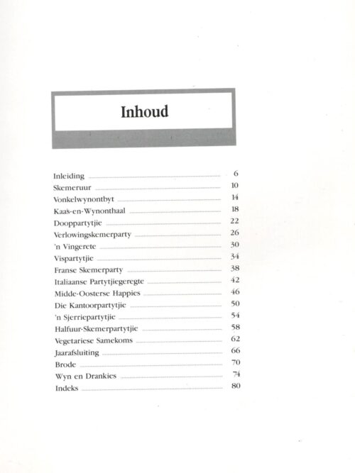 Onthaal Met Snoephappies – Rosemarie Saunders secondhand book