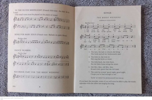 The Oxford School Music Books: Junior Book 2 — Fiske, Dobbs secondhand book