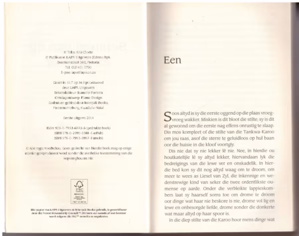 Seisoen Van Lig En Donker — Alta Cloete secondhand book