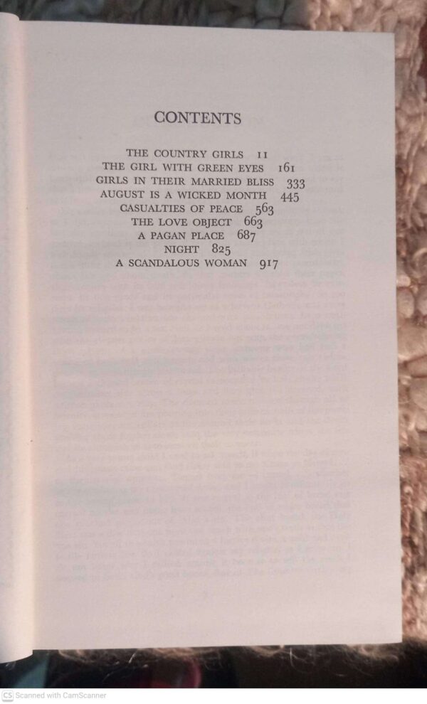 Seven Novels And Other Short Stories — Edna O’Brien secondhand book