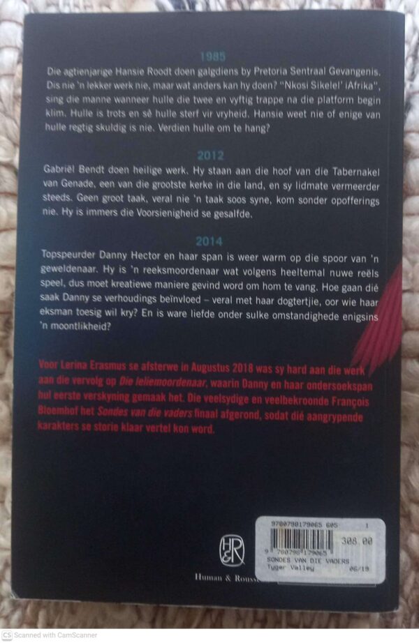 Sondes Van Die Vaders — Lerina Erasmus secondhand book