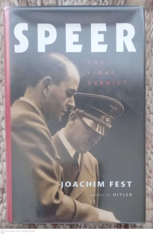 Speer: The Final Verdict — Joachim Fest secondhand book