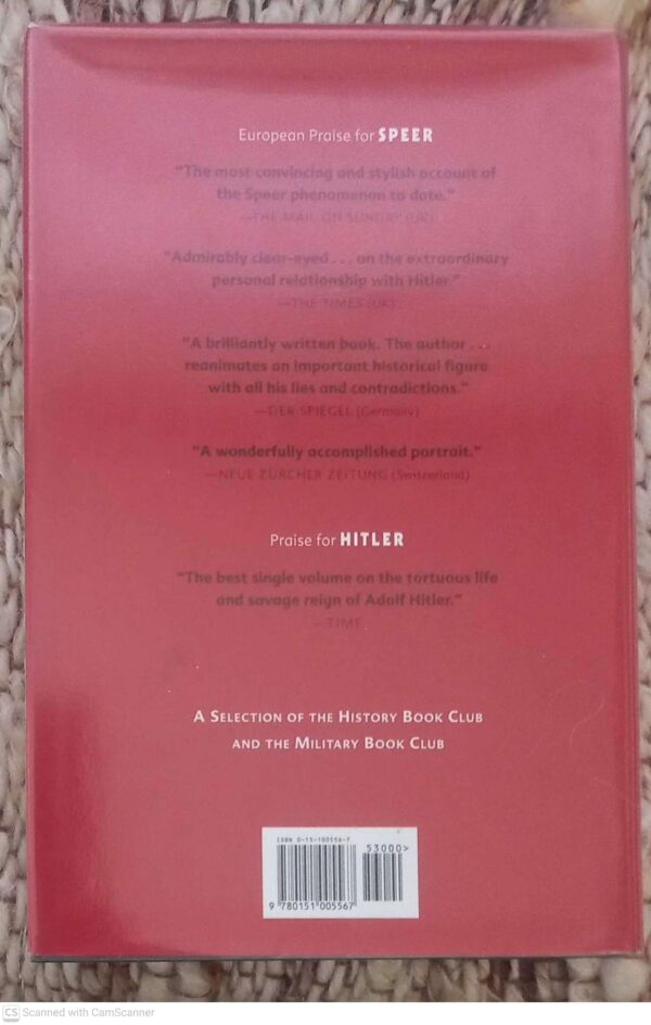 Speer: The Final Verdict — Joachim Fest secondhand book