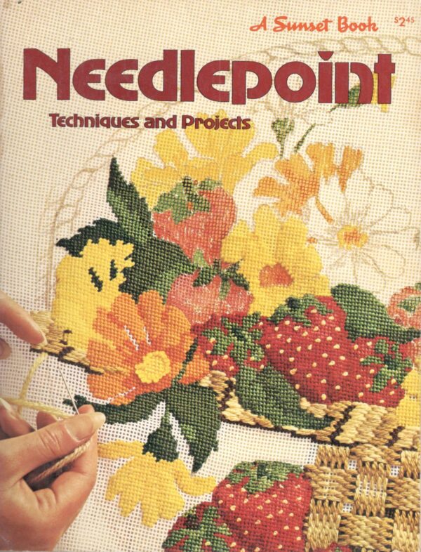 Needlepoint Techniques And Projects – Sunset Books secondhand book
