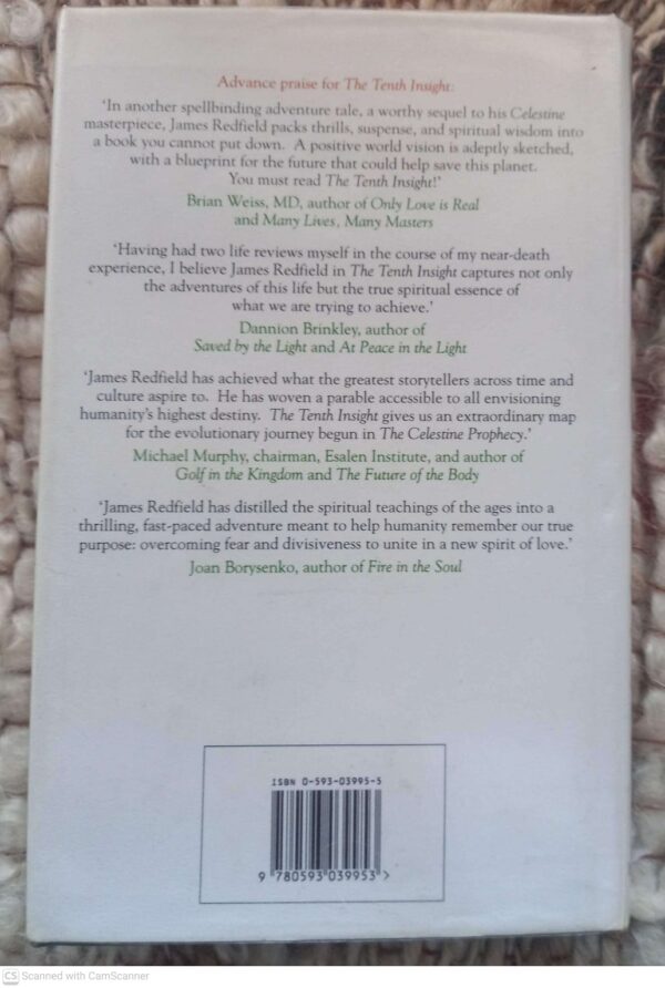 The Tenth Insight — James Redfield secondhand book
