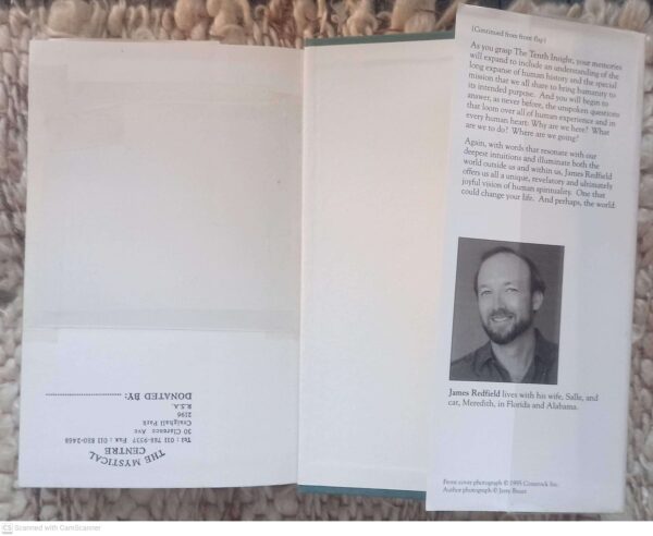 The Tenth Insight — James Redfield secondhand book