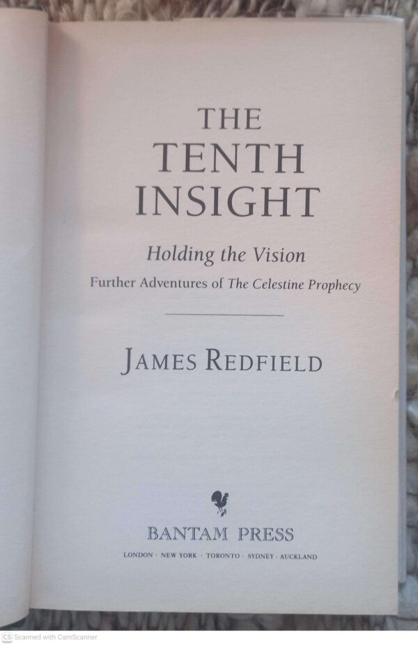 The Tenth Insight — James Redfield secondhand book