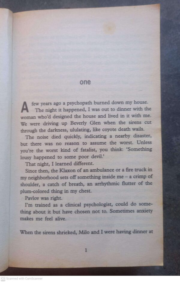 Therapy — Jonathan Kellerman secondhand book