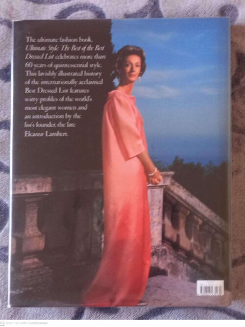 Ultimate Style: The Best Of The Best Dressed List — Bettina Zilkha secondhand book