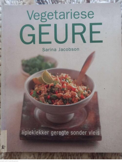 Vegetariese Geure — Sarina Jacobson secondhand book